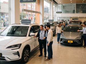 Colombia lidera el crecimiento del mercado automotor...